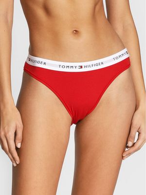 Majtki damskie w stylu klasycznym Tommy Hilfiger ze sklepu: MODIVO w kategorii: Majtki damskie - zdjęcie WP-EBWP-BKLVO-LN0_0000300755983