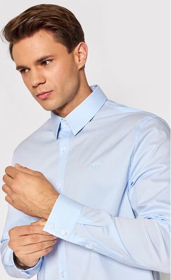 Koszula męska elegancka Guess ze sklepu: MODIVO w kategorii: Koszule męskie - zdjęcie WP-EBWP-BKLVO-LN0_0000300758342