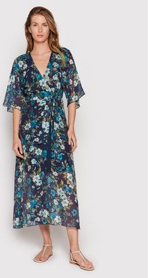 Sukienka wiosenna Guess ze sklepu: MODIVO w kategorii: Sukienki - zdjęcie WP-EBWP-BKLVO-LN0_0000300773383