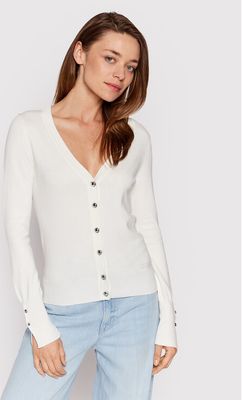 Sweter damski casual Guess ze sklepu: MODIVO w kategorii: Swetry damskie - zdjęcie WP-EBWP-BKLVO-LN0_0000300776100