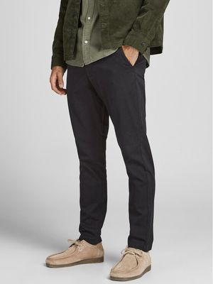 Spodnie męskie casualowe Jack & Jones ze sklepu: MODIVO w kategorii: Spodnie męskie - zdjęcie WP-EBWP-BKLVO-LN0_0000300893951