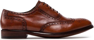 Buty eleganckie męskie jesienne Lord Premium ze sklepu: MODIVO w kategorii: Buty eleganckie męskie - zdjęcie WP-EBWP-BKLVO-LN0_0000300903582