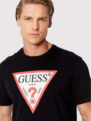 Guess - T-shirt męski ze sklepu: MODIVO w kategorii: T-shirty męskie - zdjęcie WP-EBWP-BKLVO-LN0_0000300926666