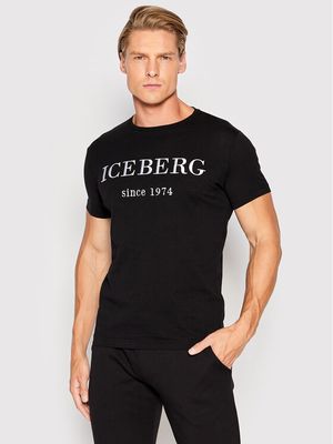 Iceberg - T-shirt męski na wiosnę młodzieżowy ze sklepu: MODIVO w kategorii: T-shirty męskie - zdjęcie WP-EBWP-BKLVO-LN0_0000300944912