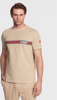 T-shirt męski wiosenny Guess ze sklepu: MODIVO w kategorii: T-shirty męskie - zdjęcie WP-EBWP-BKLVO-LN0_0000300972335