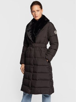 Płaszcz damski casual Twinset ze sklepu: MODIVO w kategorii: Płaszcze damskie - zdjęcie WP-EBWP-BKLVO-LN0_0000301050582