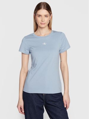 Bluzka damska na wiosnę Calvin Klein Jeans ze sklepu: MODIVO w kategorii: Bluzki damskie - zdjęcie WP-EBWP-BKLVO-LN0_0000301065883