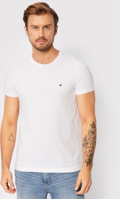 T-shirt męski casual Tommy Hilfiger ze sklepu: MODIVO w kategorii: T-shirty męskie - zdjęcie WP-EBWP-BKLVO-LN0_0000301158974