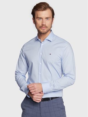 Koszula męska elegancka Tommy Hilfiger ze sklepu: MODIVO w kategorii: Koszule męskie - zdjęcie WP-EBWP-BKLVO-LN0_0000301159070