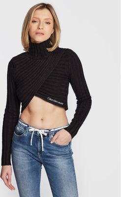 Sweter damski na zimę Calvin Klein Jeans ze sklepu: MODIVO w kategorii: Swetry damskie - zdjęcie WP-EBWP-BKLVO-LN0_0000301165996