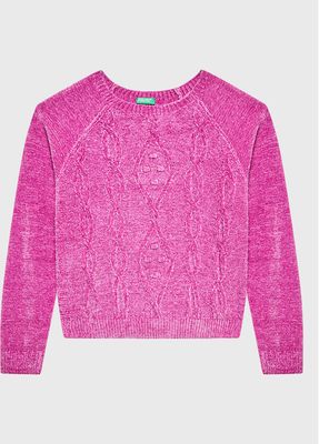 Sweter dziewczęcy jesienny United Colors Of Benetton ze sklepu: MODIVO w kategorii: Swetry dziewczęce - zdjęcie WP-EBWP-BKLVO-LN0_0000301238997
