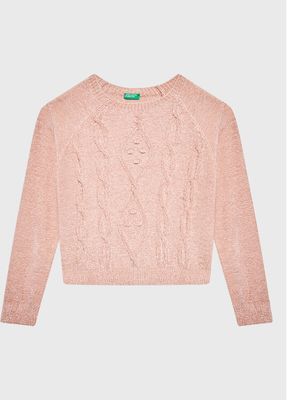 Sweter dziewczęcy jesienny United Colors Of Benetton ze sklepu: MODIVO w kategorii: Swetry dziewczęce - zdjęcie WP-EBWP-BKLVO-LN0_0000301239000