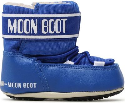 Buty zimowe dziecięce na zimę Moon Boot ze sklepu: MODIVO w kategorii: Buty zimowe dziecięce - zdjęcie WP-EBWP-BKLVO-LN0_0000301281344