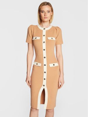 Sukienka casual Elisabetta Franchi ze sklepu: MODIVO w kategorii: Sukienki - zdjęcie WP-EBWP-BKLVO-LN0_0000301303879