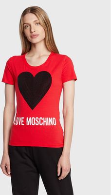 Bluzka damska Love Moschino ze sklepu: MODIVO w kategorii: Bluzki damskie - zdjęcie WP-EBWP-BKLVO-LN0_0000301352129