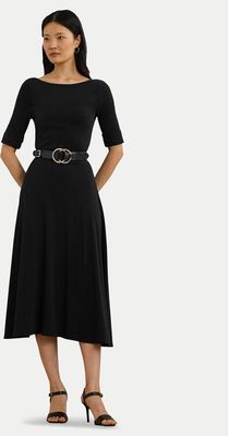Sukienka rozkloszowana LAUREN RALPH LAUREN ze sklepu: MODIVO w kategorii: Sukienki - zdjęcie WP-EBWP-BKLVO-LN0_0000301360384