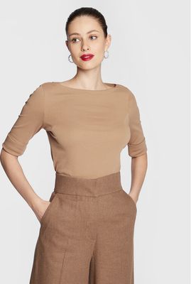 Bluzka damska casual LAUREN RALPH LAUREN ze sklepu: MODIVO w kategorii: Bluzki damskie - zdjęcie WP-EBWP-BKLVO-LN0_0000301360698