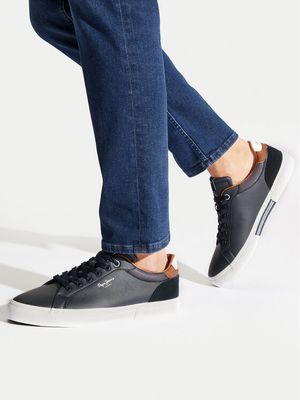 Trampki męskie na wiosnę Pepe Jeans ze sklepu: MODIVO w kategorii: Trampki męskie - zdjęcie WP-EBWP-BKLVO-LN0_0000301372035