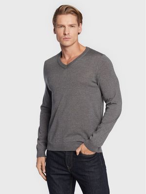 Sweter męski casual BOSS ze sklepu: MODIVO w kategorii: Swetry męskie - zdjęcie WP-EBWP-BKLVO-LN0_0000301461425