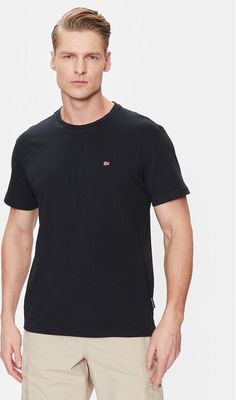 T-shirt męski wiosenny w sportowym stylu Napapijri ze sklepu: MODIVO w kategorii: T-shirty męskie - zdjęcie WP-EBWP-BKLVO-LN0_0000301568698