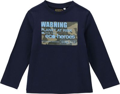 T-shirt chłopięce na jesień Original Marines ze sklepu: MODIVO w kategorii: T-shirty chłopięce - zdjęcie WP-EBWP-BKLVO-LN0_0000301635918