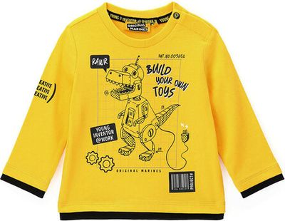T-shirt chłopięce na wiosnę Original Marines ze sklepu: MODIVO w kategorii: T-shirty chłopięce - zdjęcie WP-EBWP-BKLVO-LN0_0000301636823