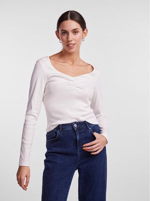 Pieces - Bluzka damska casualowa ze sklepu: MODIVO w kategorii: Bluzki damskie - zdjęcie WP-EBWP-BKLVO-LN0_0000301793816