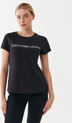 Bluzka damska wiosenna Calvin Klein Jeans ze sklepu: MODIVO w kategorii: Bluzki damskie - zdjęcie WP-EBWP-BKLVO-LN0_0000301804369