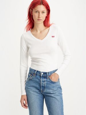 Bluzka damska casualowa Levi's® ze sklepu: MODIVO w kategorii: Bluzki damskie - zdjęcie WP-EBWP-BKLVO-LN0_0000301835905