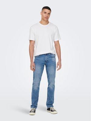 T-shirt męski casualowy Only & Sons ze sklepu: MODIVO w kategorii: T-shirty męskie - zdjęcie WP-EBWP-BKLVO-LN0_0000301847557
