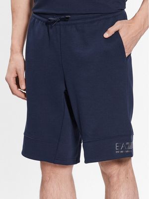 Spodenki męskie letnie EA7 Emporio Armani ze sklepu: MODIVO w kategorii: Spodenki męskie - zdjęcie WP-EBWP-BKLVO-LN0_0000301878193