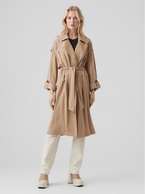 Vero Moda - Płaszcz damski casual ze sklepu: MODIVO w kategorii: Płaszcze damskie - zdjęcie WP-EBWP-BKLVO-LN0_0000301934653
