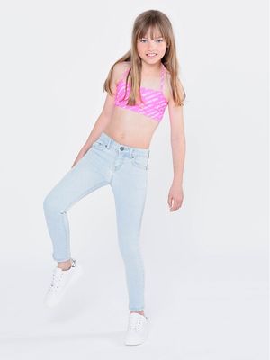 Strój kąpielowy letni Karl Lagerfeld Kids ze sklepu: MODIVO w kategorii: Stroje kąpielowe - zdjęcie WP-EBWP-BKLVO-LN0_0000301980247