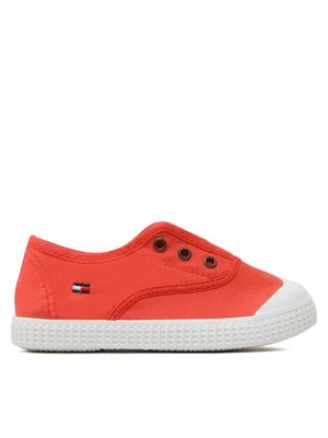 Trampki dziecięce na wiosnę Tommy Hilfiger ze sklepu: MODIVO w kategorii: Trampki dziecięce - zdjęcie WP-EBWP-BKLVO-LN0_0000302010653
