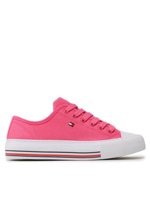 Trampki dziecięce wiosenne Tommy Hilfiger ze sklepu: MODIVO w kategorii: Trampki dziecięce - zdjęcie WP-EBWP-BKLVO-LN0_0000302011148