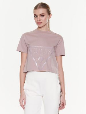 Bluzka damska w stylu młodzieżowym Guess ze sklepu: MODIVO w kategorii: Bluzki damskie - zdjęcie WP-EBWP-BKLVO-LN0_0000302092765