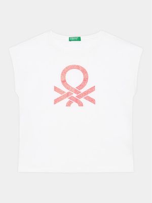 Bluzka dziewczęca na lato United Colors Of Benetton ze sklepu: MODIVO w kategorii: Bluzki dziewczęce - zdjęcie WP-EBWP-BKLVO-LN0_0000302095278