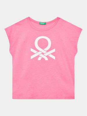 Bluzka dziewczęca na lato United Colors Of Benetton ze sklepu: MODIVO w kategorii: Bluzki dziewczęce - zdjęcie WP-EBWP-BKLVO-LN0_0000302095285