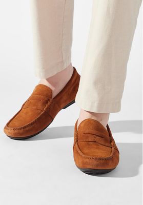 Mokasyny męskie jesienne Polo Ralph Lauren ze sklepu: MODIVO w kategorii: Mokasyny męskie - zdjęcie WP-EBWP-BKLVO-LN0_0000302145423