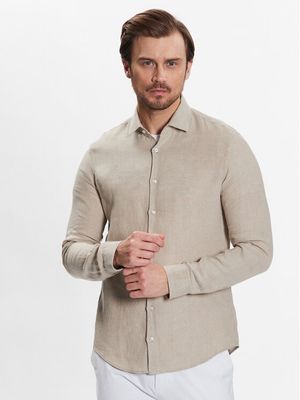 Koszula męska casual Calvin Klein ze sklepu: MODIVO w kategorii: Koszule męskie - zdjęcie WP-EBWP-BKLVO-LN0_0000302176083