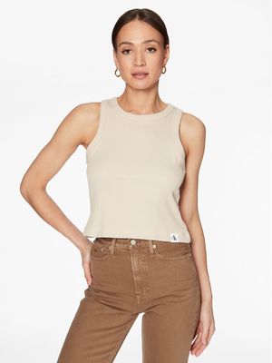 Bluzka damska na lato Calvin Klein Jeans ze sklepu: MODIVO w kategorii: Bluzki damskie - zdjęcie WP-EBWP-BKLVO-LN0_0000302178179