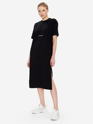 Calvin Klein Jeans - Sukienka ze sklepu: MODIVO w kategorii: Sukienki - zdjęcie WP-EBWP-BKLVO-LN0_0000302179572
