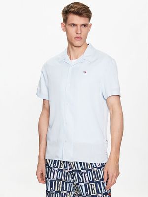 Tommy Jeans - Koszula męska casualowa ze sklepu: MODIVO w kategorii: Koszule męskie - zdjęcie WP-EBWP-BKLVO-LN0_0000302181445