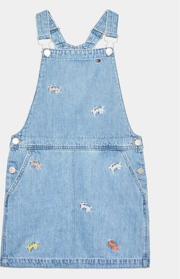 Sukienka dziewczęca na lato Tommy Hilfiger ze sklepu: MODIVO w kategorii: Sukienki dziewczęce - zdjęcie WP-EBWP-BKLVO-LN0_0000302227921