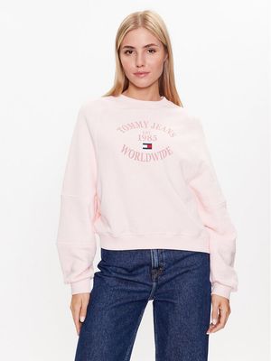 Bluza damska młodzieżowa Tommy Jeans ze sklepu: MODIVO w kategorii: Bluzy damskie - zdjęcie WP-EBWP-BKLVO-LN0_0000302247455