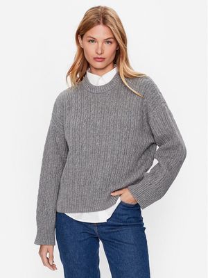 Sweter damski na zimę Tommy Hilfiger ze sklepu: MODIVO w kategorii: Swetry damskie - zdjęcie WP-EBWP-BKLVO-LN0_0000302248292