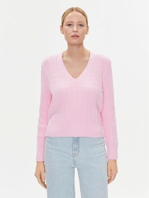 Sweter damski na zimę Tommy Hilfiger ze sklepu: MODIVO w kategorii: Swetry damskie - zdjęcie WP-EBWP-BKLVO-LN0_0000302248414