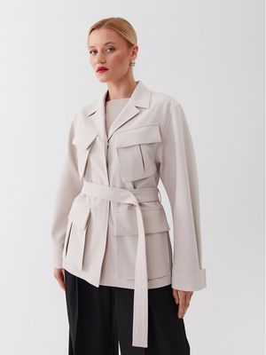 Płaszcz damski Calvin Klein ze sklepu: MODIVO w kategorii: Płaszcze damskie - zdjęcie WP-EBWP-BKLVO-LN0_0000302248995