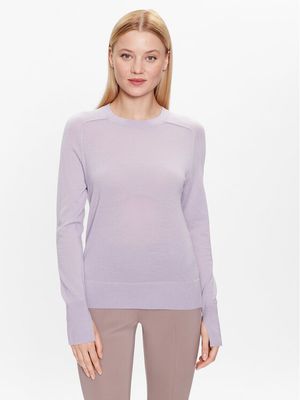Sweter damski na zimę casual Calvin Klein ze sklepu: MODIVO w kategorii: Swetry damskie - zdjęcie WP-EBWP-BKLVO-LN0_0000302253852
