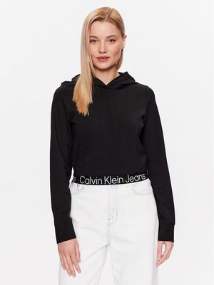 Bluza damska jesienna zimowa Calvin Klein Jeans ze sklepu: MODIVO w kategorii: Bluzy damskie - zdjęcie WP-EBWP-BKLVO-LN0_0000302262847